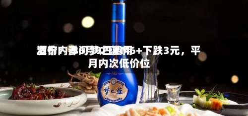 酒价内参6月9日费用发布：洋河梦之蓝M6+下跌3元	，平月内次低价位-第2张图片