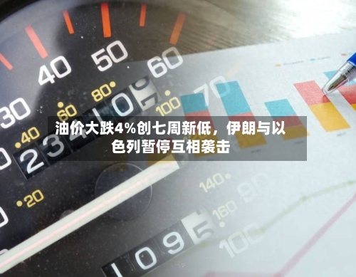 油价大跌4%创七周新低，伊朗与以色列暂停互相袭击-第2张图片