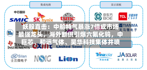 妖股直击：中船特气暴涨7倍成市场最强龙头，海外断供引爆六氟化钨	，中巨芯	、和远气体、昊华科技集体井喷-第3张图片