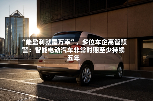 “能盈利就是万幸	”，多位车企高管预警：智能电动汽车非常时期至少持续五年-第2张图片
