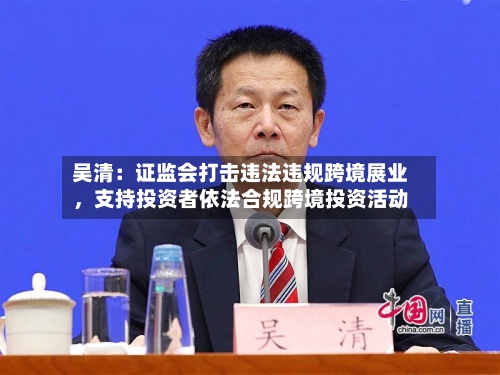 吴清：证监会打击违法违规跨境展业，支持投资者依法合规跨境投资活动-第2张图片
