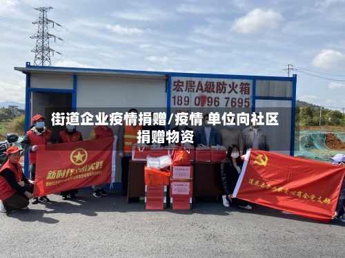 街道企业疫情捐赠/疫情 单位向社区捐赠物资