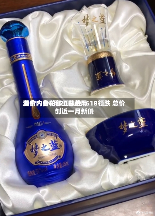 酒价内参6月20日费用发布：青花郎五粮液1618领跌 总价创近一月新低-第3张图片