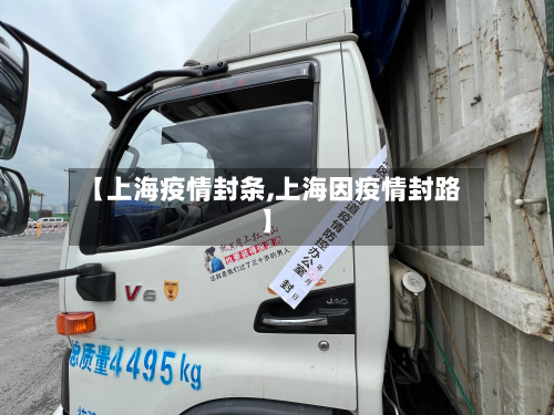 【上海疫情封条,上海因疫情封路】