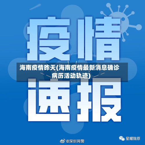 海南疫情昨天(海南疫情最新消息确诊病历活动轨迹)-第2张图片