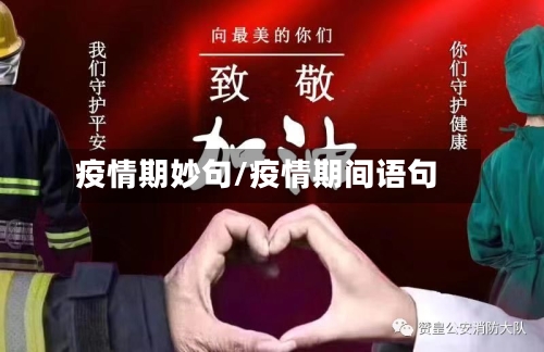 疫情期妙句/疫情期间语句