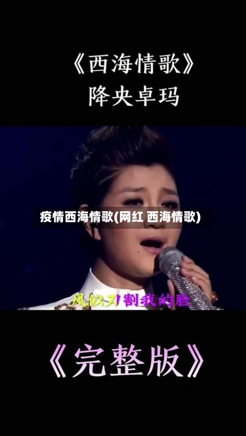 疫情西海情歌(网红 西海情歌)