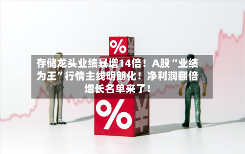 存储龙头业绩暴增14倍！A股“业绩为王”行情主线明朗化！净利润翻倍增长名单来了！-第2张图片