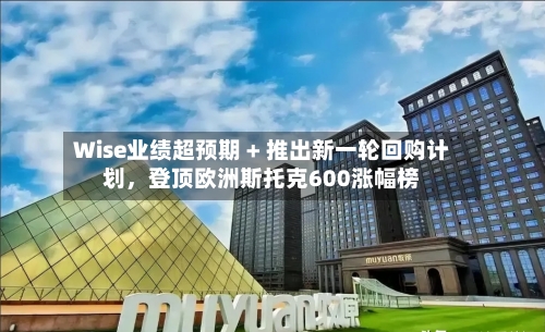 Wise业绩超预期 + 推出新一轮回购计划	，登顶欧洲斯托克600涨幅榜-第3张图片