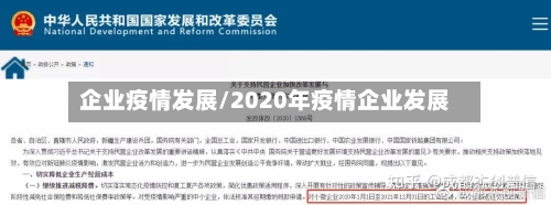 企业疫情发展/2020年疫情企业发展-第2张图片