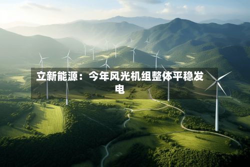 立新能源：今年风光机组整体平稳发电