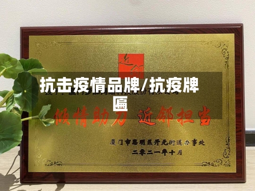 抗击疫情品牌/抗疫牌匾
