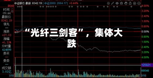 “光纤三剑客”，集体大跌-第3张图片