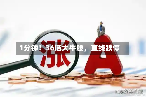 1分钟！36倍大牛股，直线跌停-第2张图片