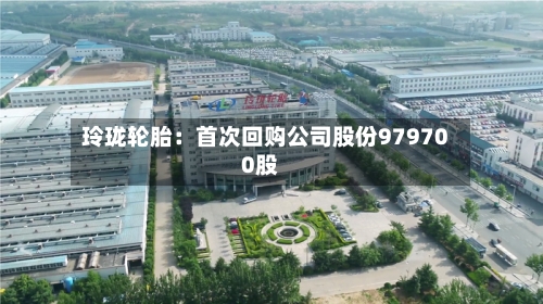 玲珑轮胎：首次回购公司股份979700股-第2张图片