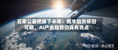 五家公募把脉下半年：慢牛趋势依旧可期，AI产业趋势仍具有亮点
