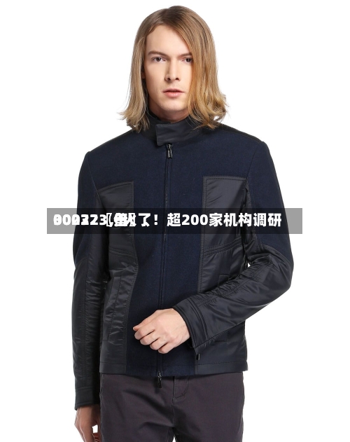 00072〖伍〗、30032〖叁〗	、002273，火了！超200家机构调研-第2张图片