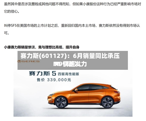 赛力斯(601127)：6月销量同比承压 M〖陆〗、M9快速发力-第2张图片