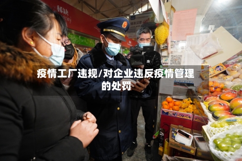 疫情工厂违规/对企业违反疫情管理的处罚-第2张图片