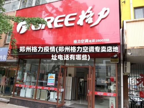 郑州格力疫情(郑州格力空调专卖店地址电话有哪些)-第3张图片