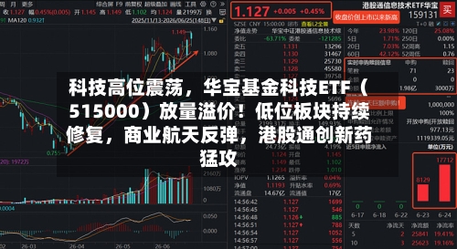 科技高位震荡	，华宝基金科技ETF（515000）放量溢价！低位板块持续修复，商业航天反弹，港股通创新药猛攻-第2张图片