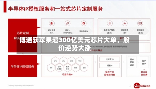 博通获苹果超300亿美元芯片大单	，股价逆势大涨-第3张图片