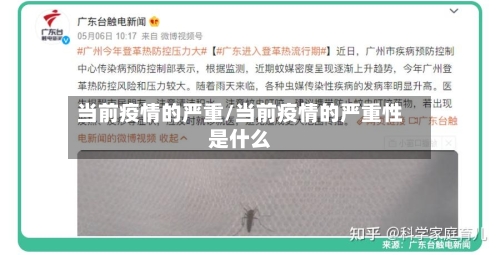 当前疫情的严重/当前疫情的严重性是什么-第2张图片