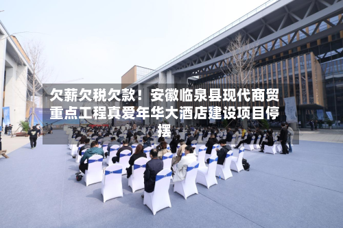 欠薪欠税欠款！安徽临泉县现代商贸重点工程真爱年华大酒店建设项目停摆-第3张图片