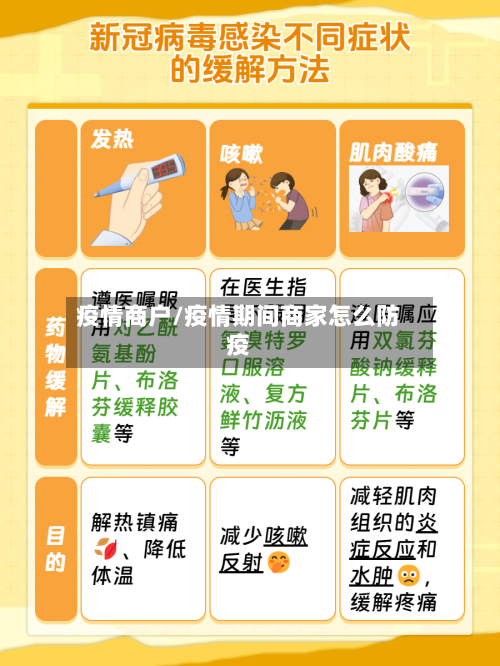 疫情商户/疫情期间商家怎么防疫