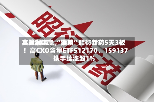 实验猴告急，费用直逼20万！“猴茅”昭衍新药5天3板！高CXO含量ETF512170、159137携手续涨超1%-第2张图片
