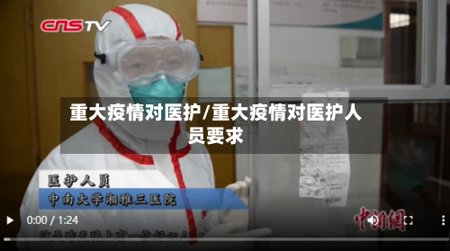 重大疫情对医护/重大疫情对医护人员要求