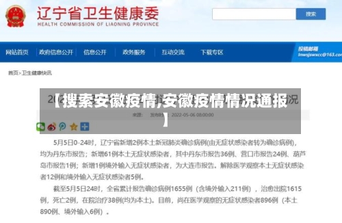 【搜索安徽疫情,安徽疫情情况通报】-第3张图片