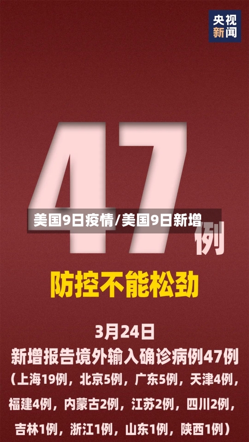 美国9日疫情/美国9日新增