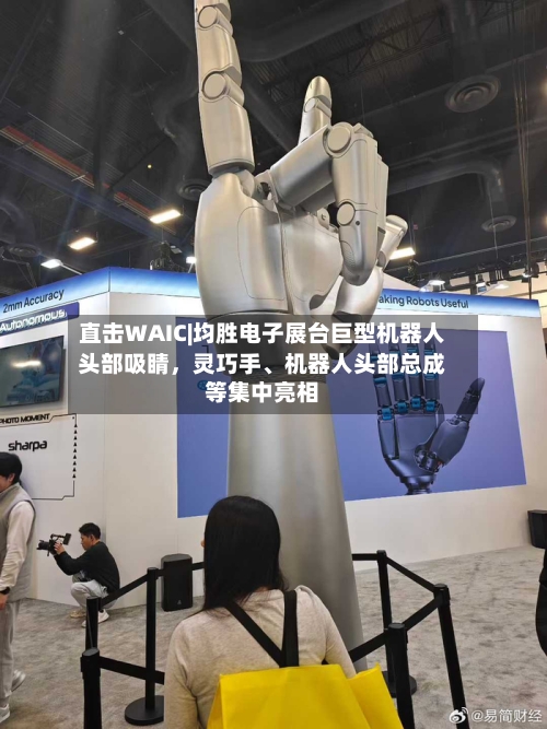直击WAIC|均胜电子展台巨型机器人头部吸睛，灵巧手、机器人头部总成等集中亮相-第3张图片