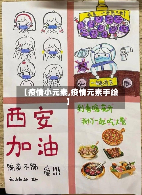 【疫情小元素,疫情元素手绘】