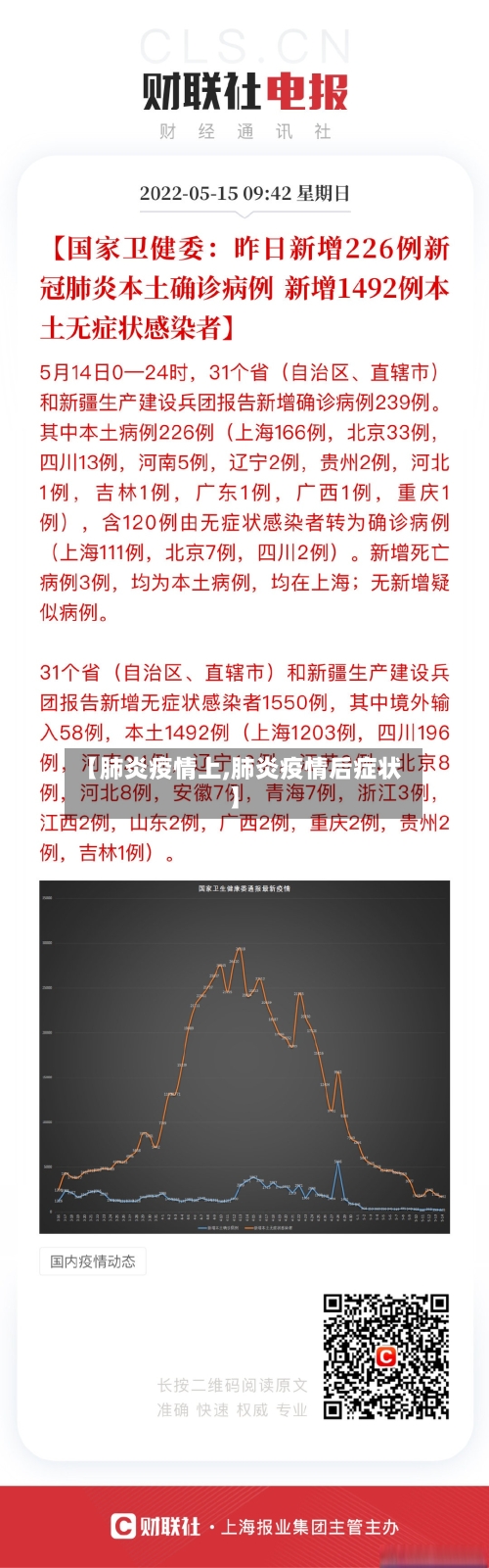 【肺炎疫情上,肺炎疫情后症状】