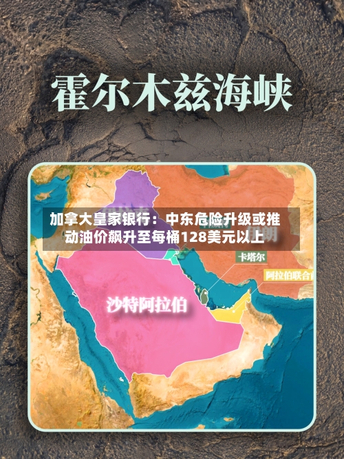加拿大皇家银行：中东危险升级或推动油价飙升至每桶128美元以上