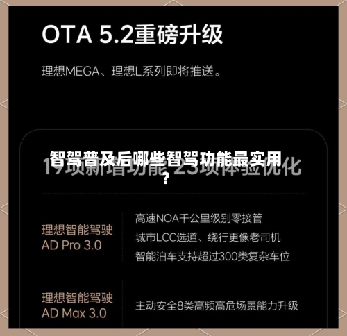 智驾普及后哪些智驾功能最实用？-第2张图片