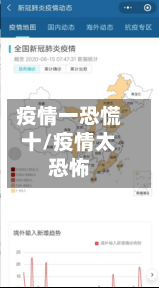 疫情一恐慌十/疫情太恐怖