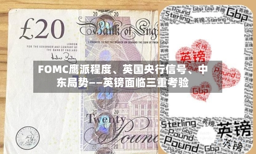 FOMC鹰派程度	、英国央行信号、中东局势——英镑面临三重考验-第3张图片