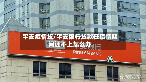 平安疫情贷/平安银行贷款在疫情期间还不上怎么办-第2张图片