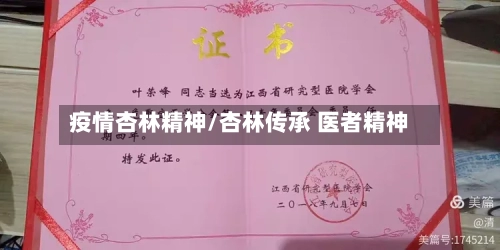 疫情杏林精神/杏林传承 医者精神-第2张图片