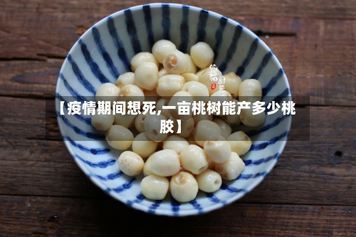 【疫情期间想死,一亩桃树能产多少桃胶】-第3张图片