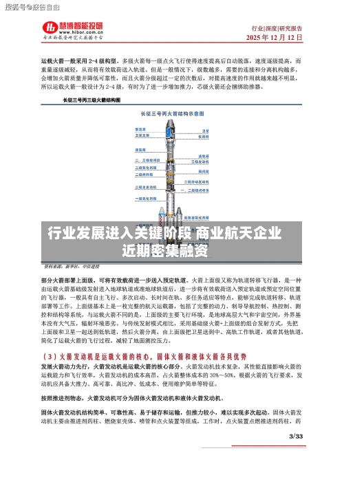 行业发展进入关键阶段 商业航天企业近期密集融资-第2张图片