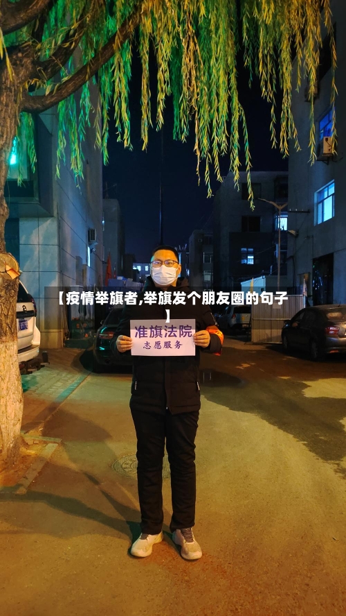 【疫情举旗者,举旗发个朋友圈的句子】