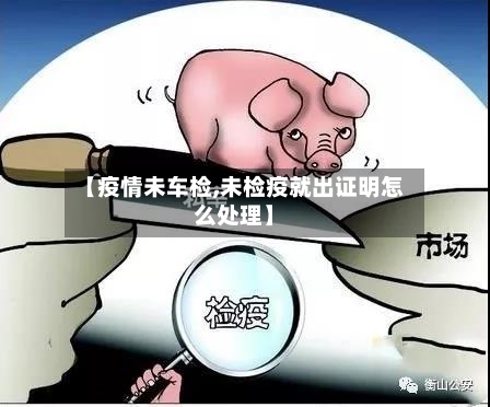 【疫情未车检,未检疫就出证明怎么处理】