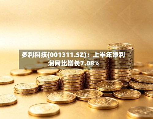 多利科技(001311.SZ)：上半年净利润同比增长7.08%-第2张图片