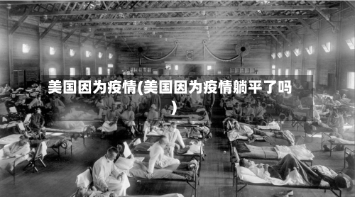 美国因为疫情(美国因为疫情躺平了吗)