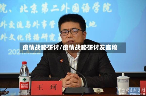 疫情战略研讨/疫情战略研讨发言稿-第2张图片