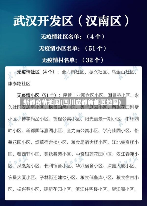 新都疫情地图(四川成都新都区地图)